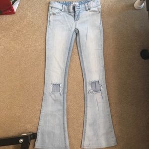 free people flare jeans